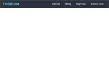 Tablet Screenshot of energyfromthorium.com